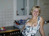 French blond wife