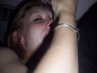 blowjob from huge tits girl