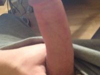 thick young hard horny cock stroking