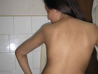 Latina with shaggy tits