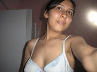 Latina with shaggy tits