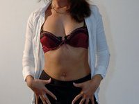 slim sexy French wife