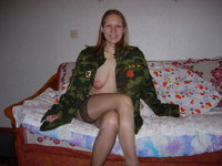 Russian amateur housewife