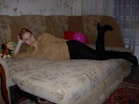 Russian amateur housewife