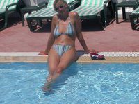 Mature wife Ida at vacation