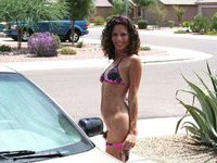 Curly amateur wife Stacie
