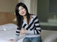 Asian amateur girl Huang Dan