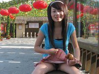 Asian slut Yang Yulin
