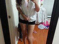Self pics from young asian amateur girl