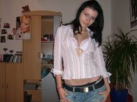 Brunette amateur GF Pola