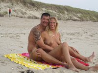 Amateur couple at vacation