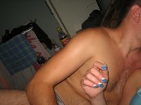 Real amateur couple private porn pics