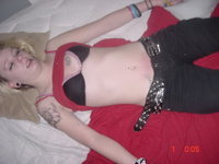 Emo amateur girl exposed