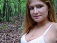Blowjob and cum in the woods