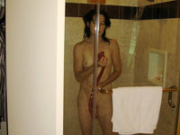 MILF nude in hotel room