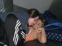 hot teens love camping