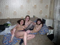 three russian teens goes lesbian