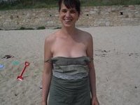 mature mom nude outdoors