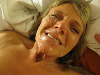 blond mom gives head