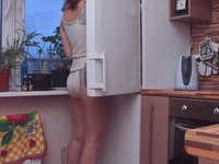 nice amateur wife at home