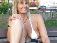 German amateur blonde wife