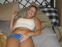 Teenage amateur blonde GF