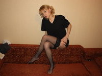 Russian amateur blonde wife