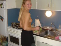 Polish amateur blonde wife