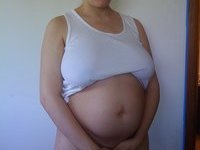 Pregnant amateur wife