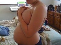 Pregnant amateur wife