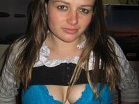 Amateur wife showing her tits