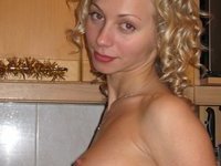 Cute blond russian girl