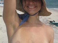 Topless on the beach