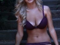 Extremely hot blonde girl