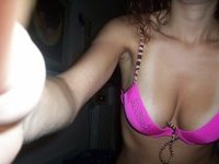 Curly amateur beaty GF