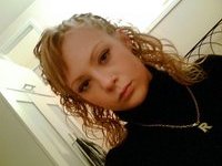 Young blonde making self pics