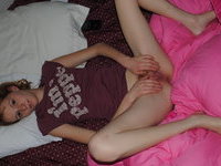 Redhead amateur wife at hotel room