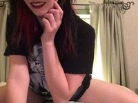 Emo teen GF with perfect body