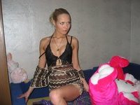 Lovley Irina in hot black lingerie