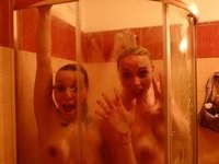 Girls naked at spa