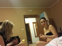 Girls naked at spa