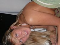 Lusty blond wife exposed