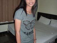 Thai slut fucked at hotel room