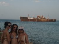 Three russian mamas at vacation