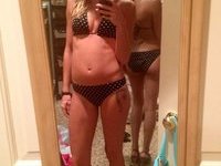 Self pics from amateur blond girl