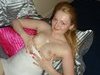 Long-haired blonde amateur wife