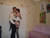 Young russian amateur couple