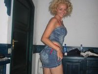 Romanian amateur blonde MILF