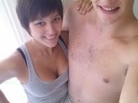 Amateur couple fucking at home