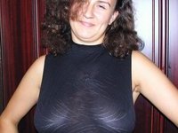 Sexlife of curly amateur wife